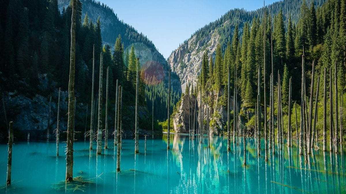 Kaindy Lake
