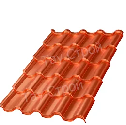 Глянцевая металлочерепица — Монтеросса