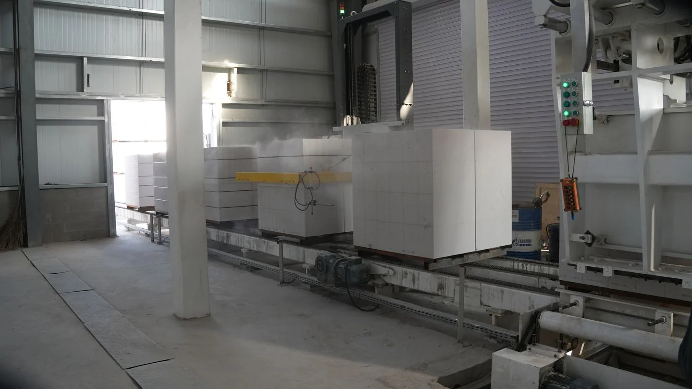 Производство газоблока ALSAPA в Алматы
