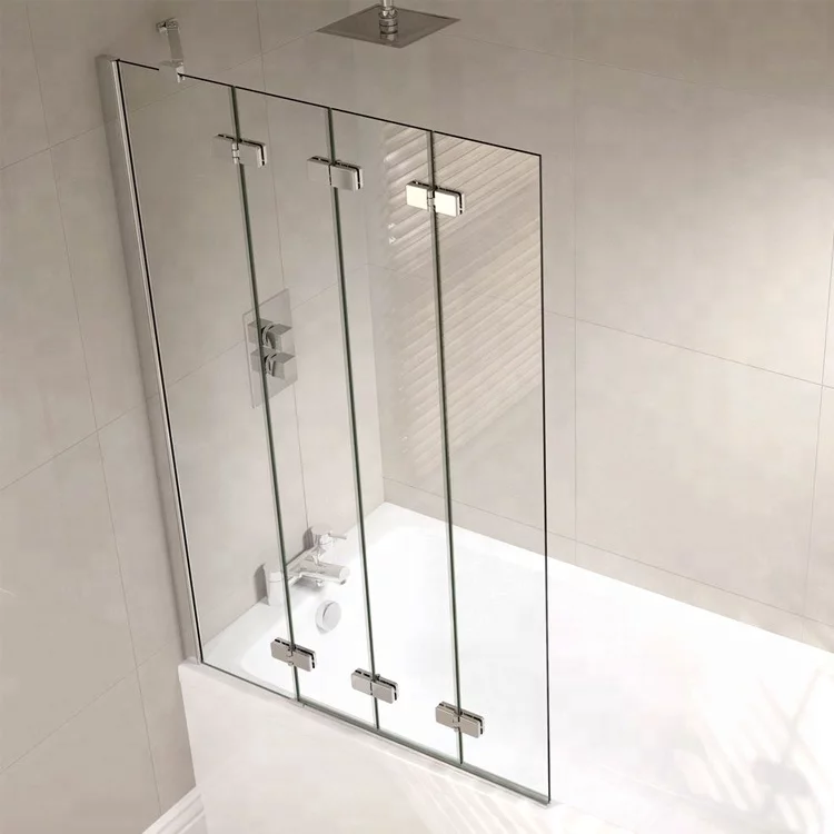 Раздвижная ширма на ванну см (матовое стекло) — T-WAY