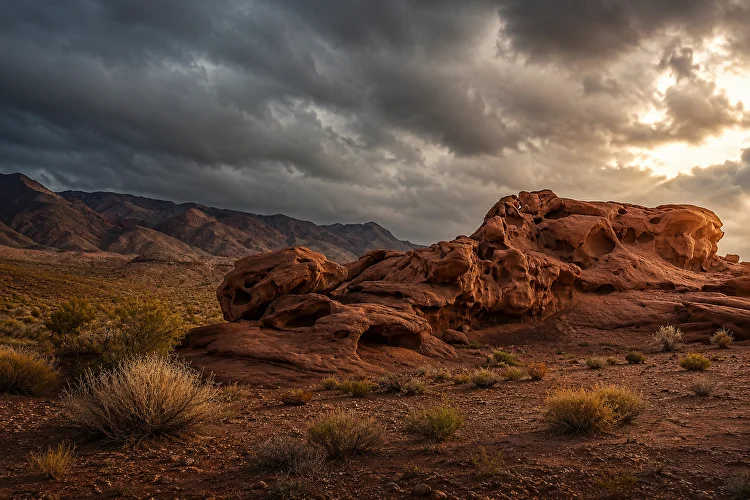 Katutau rocks in Altyn-Emel