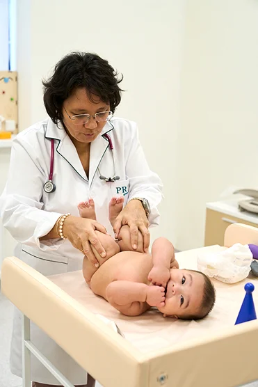 Мама с младенцем в PRIME Green Clinic