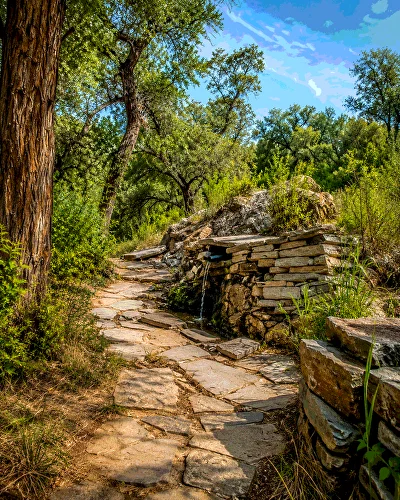 Shokan Valikhanov Spring on the route to the Singing Dune